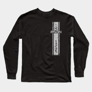 Reverse trike logo - Worn "Endurance" version Long Sleeve T-Shirt